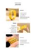 2026 Vietnamese Sand Gold Brushed Rice Pattern Ring: Ancient Method, Luxurious High-End Feel