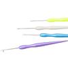 Tongue Wig Crochet Hook Diy Woolen Knitting Crochet Hook Hair Extension Hook Coloured Plastic Shank Crochet Hooks