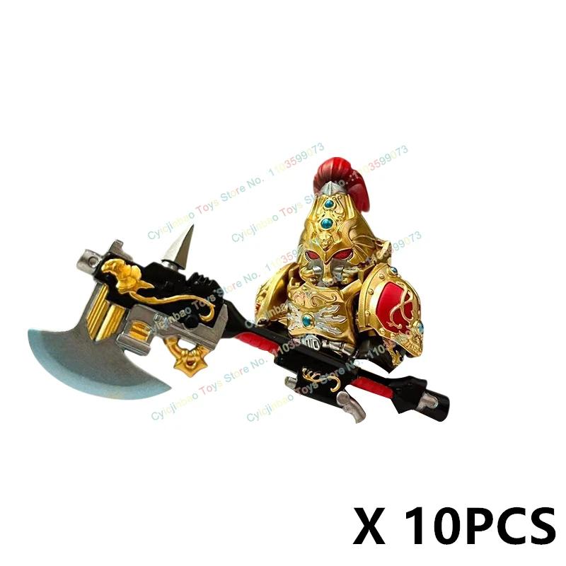 HOT Gold Army Knights Building Blocks Mini Action Figures Set Model Accessory Building Blocks Bricks Kids DIY Toys S115