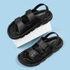 Summer Sandals for Men Lightweight Cushioned Slippers with Anti Slip and Breathable Arch Support Classic Double Button Sandals