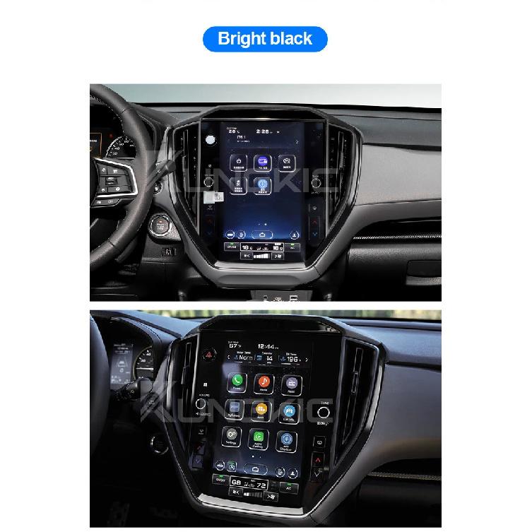 For Subaru Crosstrek 2024 Impreza 2024 WRX 2022 2023 2024 ABS Car Gear Shift Panel Sticker Glossy Matte Carbon Fiber Accessories