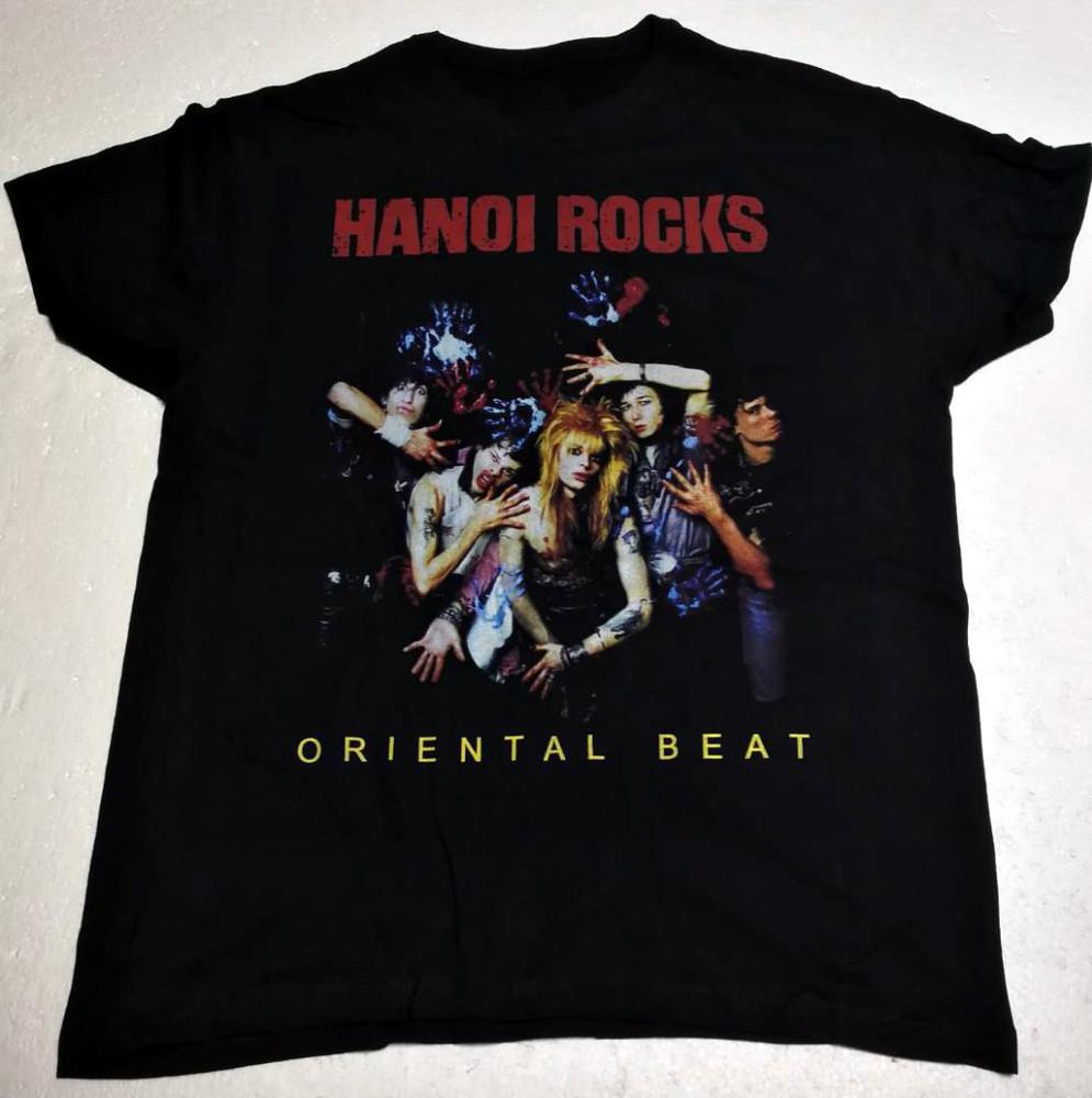 Rare! Hanoi Rocks Oriental Beat T-shirt Tee Men All Size S M L XL 234XL VN2268 Unisex T-Shirt