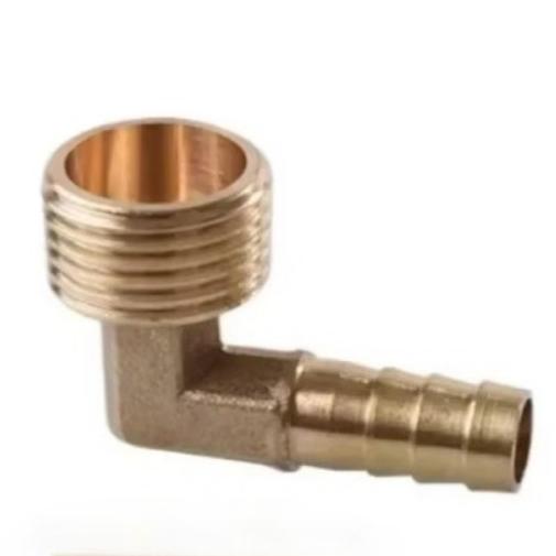 1/8" 1/4" 3/8" 1/2" 3/4" 1" BSP Наружная Внутренняя 3-50 мм Штуцер-бочонок для шланга Хвостовик Прямой / Угольник 90 градусов Латунный фитинг для трубы Соединитель