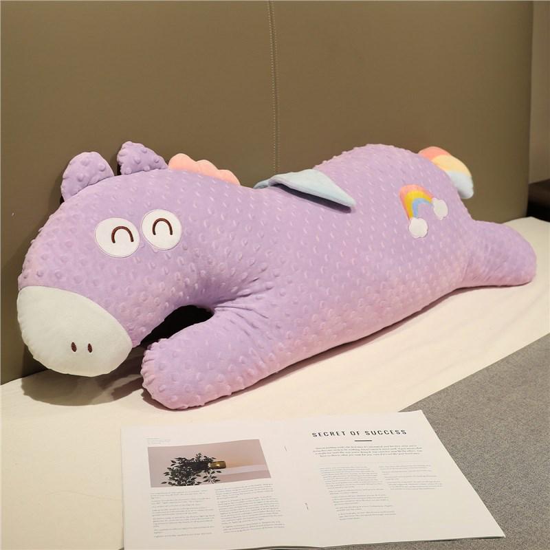 Подушка для беременных Pony Long Strip для сна на боку - Съемная и стирающаяся, с фиксацией между ног, большая подушка-поддержка спины