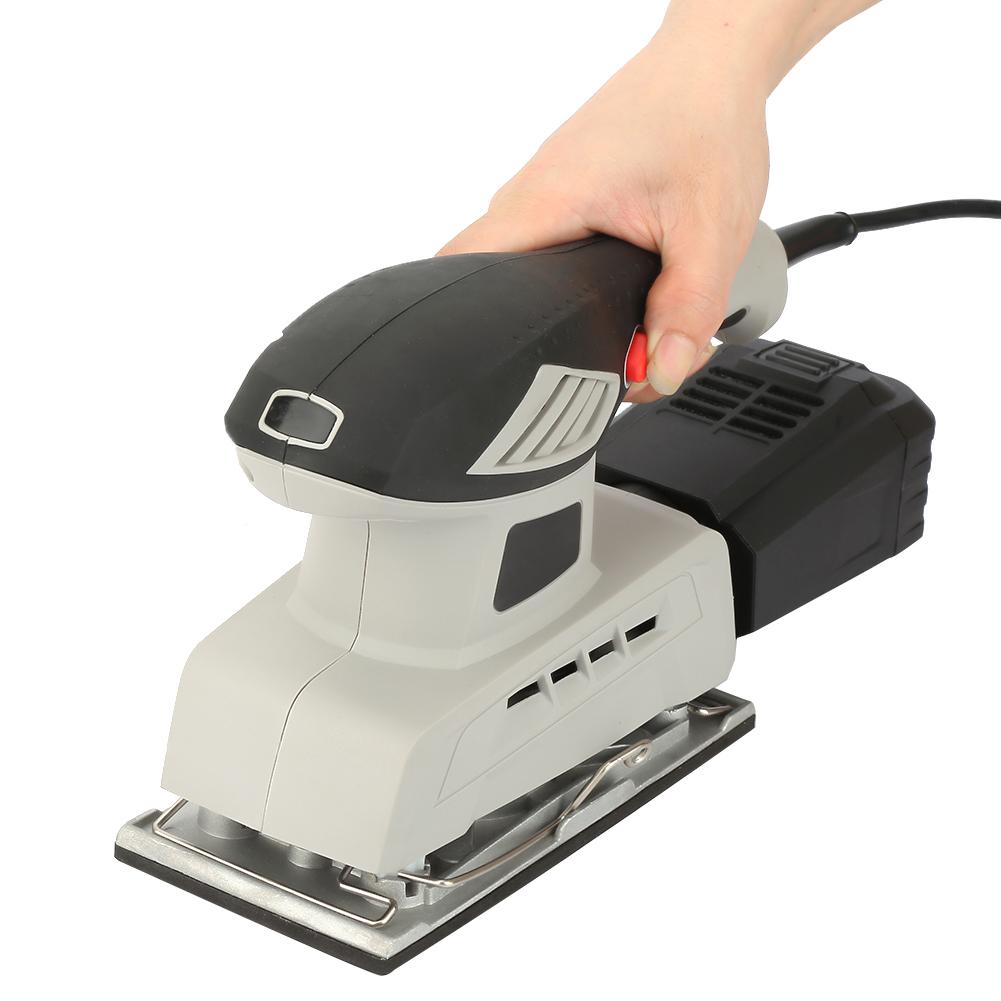 200 Вт Настенная Полировальная Квадратная Шлифмашина Электрическая Шлифовальная Машина с Пылесборником