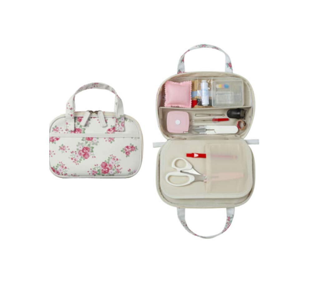 Misasa Sewing Set Sewing Set Sewing Set Floral Pattern "TOREMY 1466"