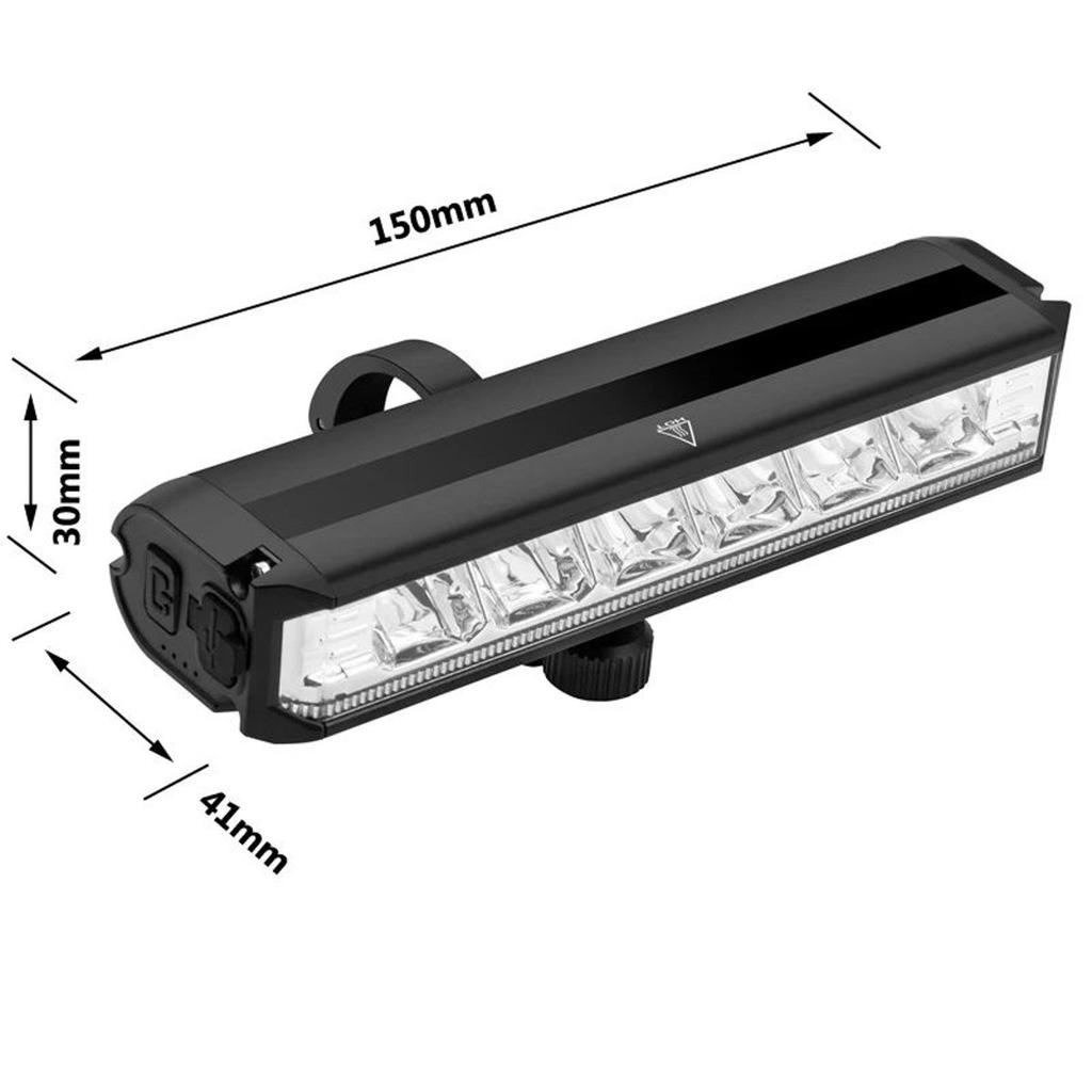 Front Bike Light, 5 Modes, Cree, USB-C