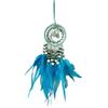 Ловец снов ручной работы, подвеска для автомобиля, ручное вязание, изысканный интерьер, колокольчики ветра, украшение с перьями, нежная кисточка