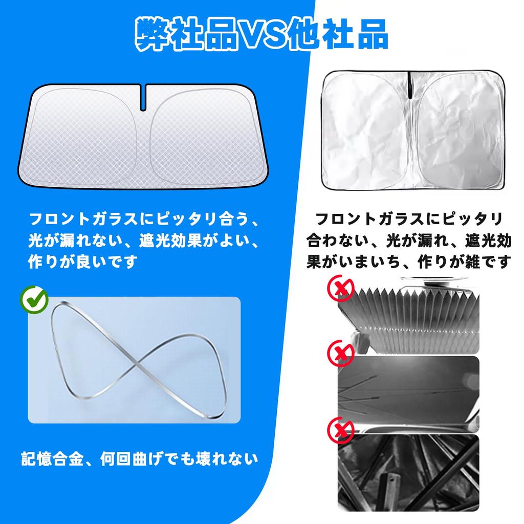 Эксклюзивно для BLUESEATE Солнцезащитный козырек на лобовое стекло для нового Suzuki Alto УФ-свет Жара Идеально для УФ Нет света Легкая сумка для хранения в комплекте [Разработано