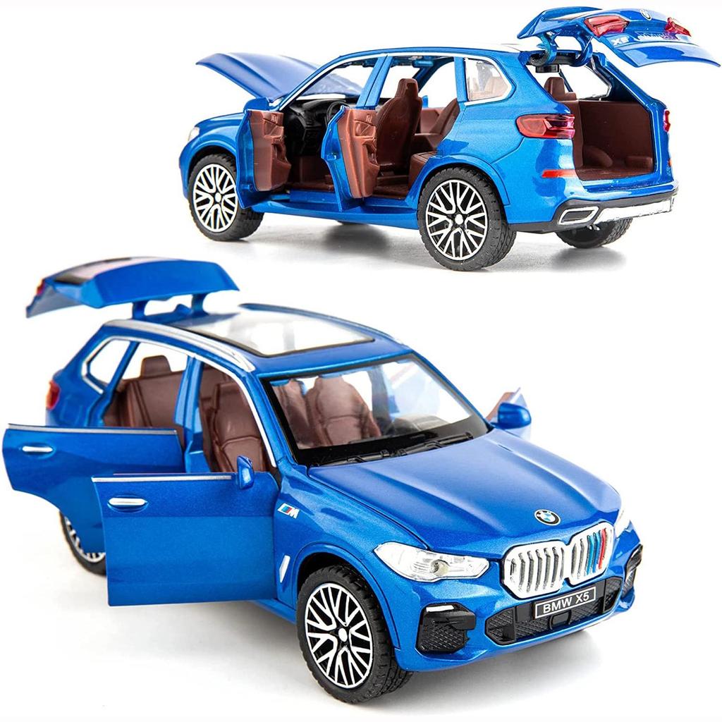 1:32 Совместимость с моделью внедорожника BMW X5, игрушечный автомобиль из цинкового сплава, игрушечный автомобиль со звуком и светом для детей, подарок для мальчиков и девочек
