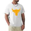 Футболка Brahma Bull The Rock Project Gym Men O-neck 100% Cotton Tshirts Tee Top