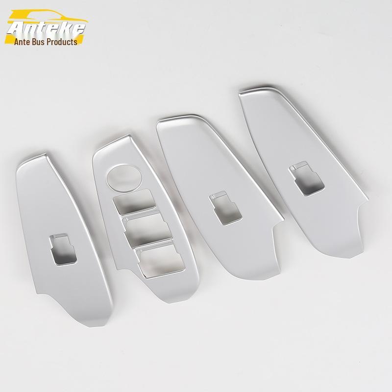 Декоративная рамка переключателя стекла Mazda 3 для подлокотника двери и окна автомобиля