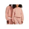 Nike Sportswear Icon Fleece Logo Print Loose Fit Crewneck Kids Tops Rust DQ9002-872