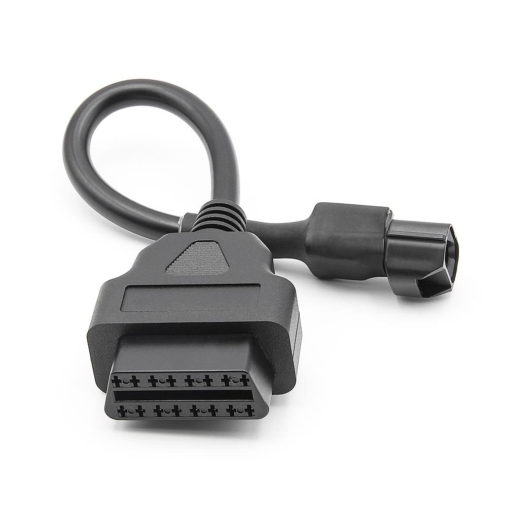 Мотоцикл OBD 16-контактный 3-контактный разъем для диагностического адаптера KYMCO, кабельный разъем для Ducati/Harley, автомобильный кабель, разъем OBDII