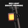 WEST BIKING Bicycle Front/Rear Light 3 Lighting Modes High Visibility Bike Tail Light Portable IPX45 Waterproof Bike Tail Light 7