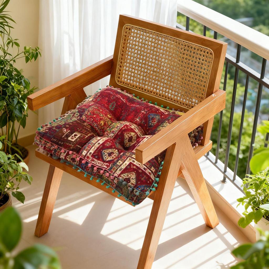 Подушка для сиденья Напольная подушка Пуф Внутреннее кресло для офиса Спальни Дома Медитации