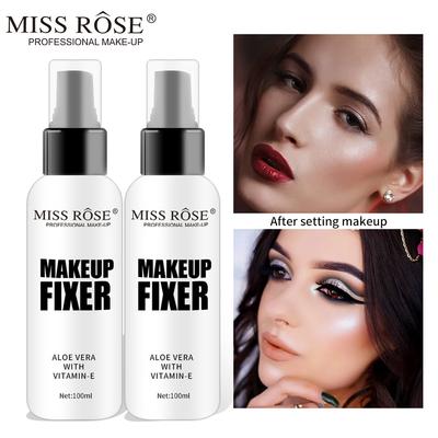 Изысканный спрей для макияжа для девочек, натуральный витаминный увлажняющий и питательный фиксатор для макияжа, стойкий макияж, 100 мл/шт.