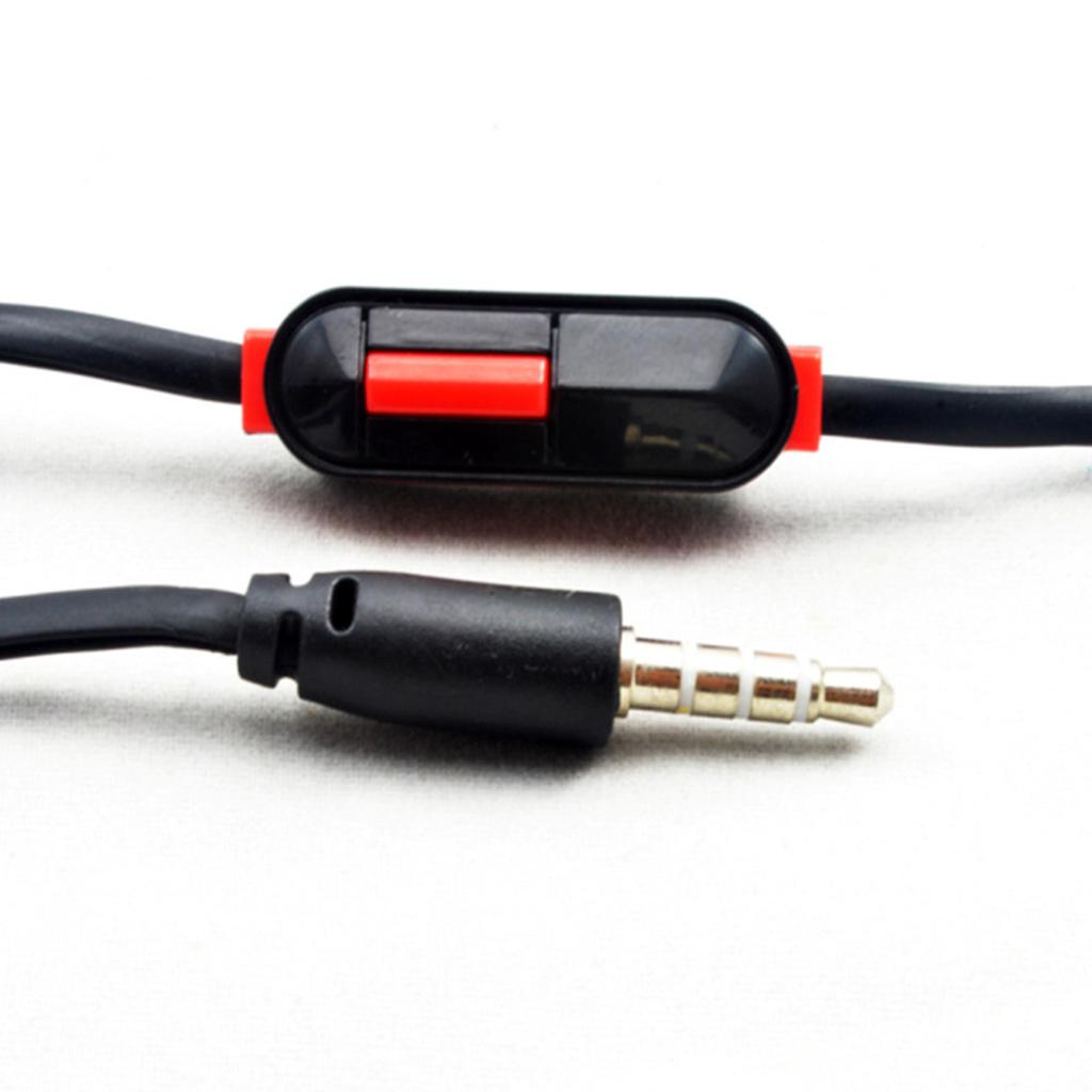 Foldable Over-Ear Headphone Corded Noise Isolating Corded Stereo Headsets with Microphone for Adults Teens 3.5mm