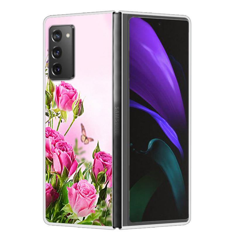 Для Samsung Galaxy Z Fold2 Fold4 Fold5 Чехол Ударопрочный Жесткий Пластик ПК Задняя Крышка Для Samsung Galaxy Z Fold 3 5 4 5G Чехлы для Телефона