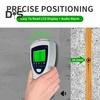 5 In 1 Wall Detector Stud Finder with Live AC Wire Detection Backlit Display 5 Modes 3 Depths Metal Wood Cable Tracker