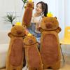 New Cute Kapibara Throw Pillow Plush Toy Gift Creative Capybara Long Rag Doll Children's Birthday Gift