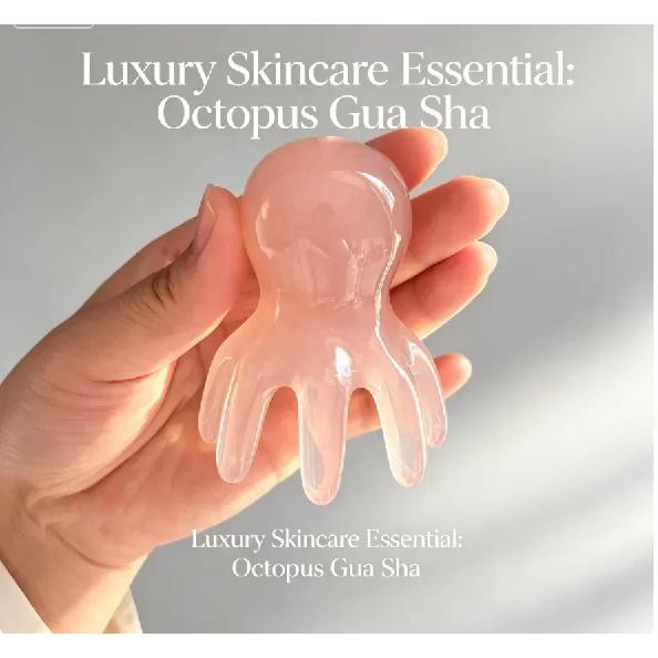 Cute octopus scalp massage comb (resin material) for hair care, soothing and stress relieving, head massager