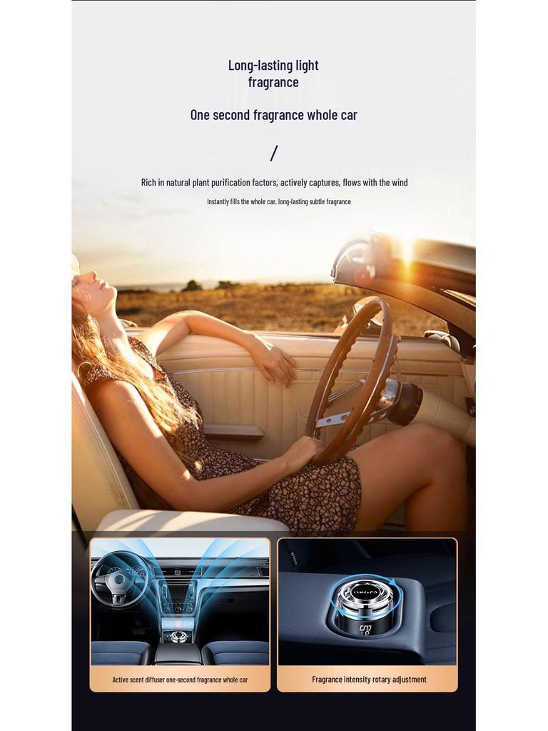 Lynk & Co Car Air Freshener & Perfume Holder (Models 01, 02, 03+, 05, 06, 09) - Aromatherapy Interior Accessory