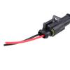 2Pin Sealed Waterproof Electrical Wire Connector Plug Auto Connector With Cable