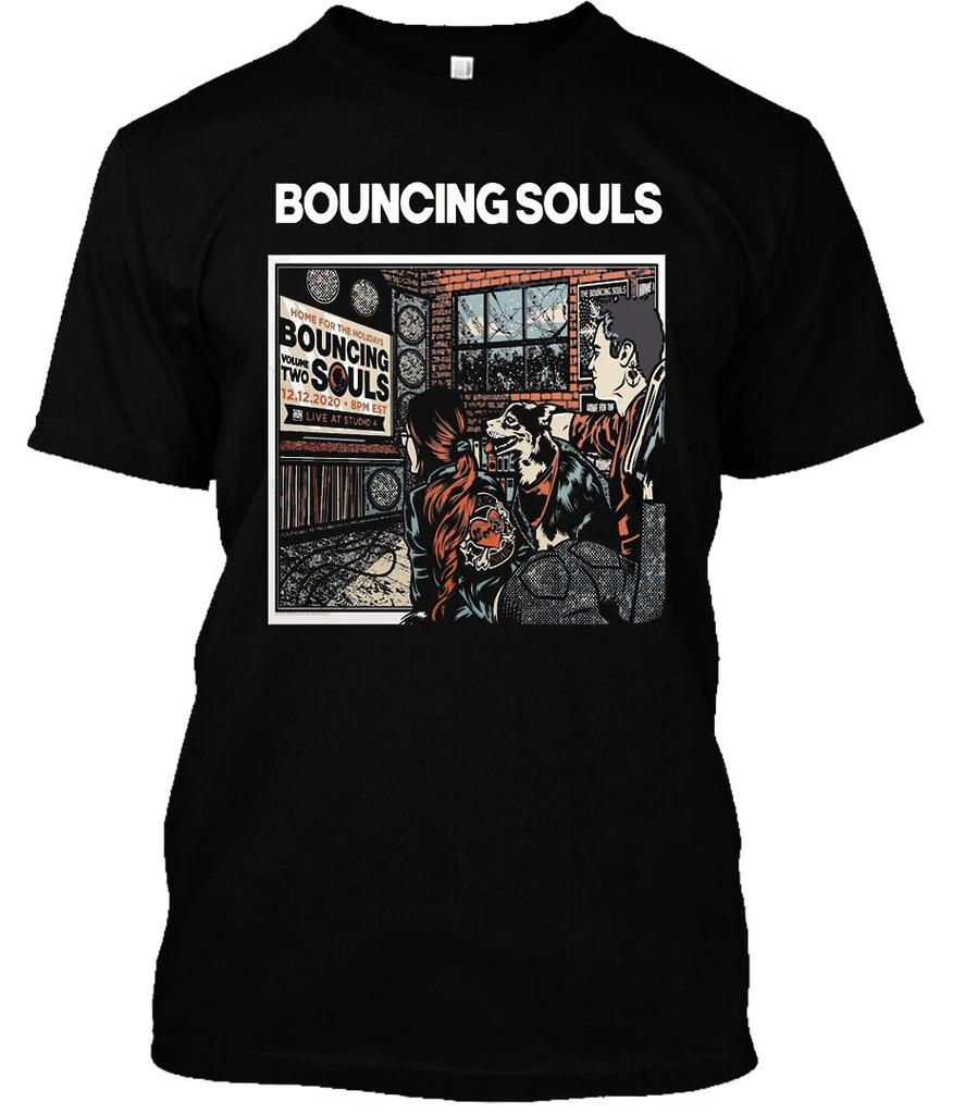 Темная футболка The Bouncing Souls Подарок любителю музыки S-5XL