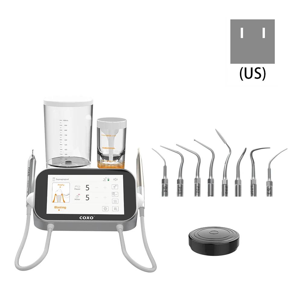 Ультразвуковой пескоструйный аппарат COXO PT Master Dental — комплексное и интеллектуальное решение для очистки — ультразвуковая и пескоструйная обработка