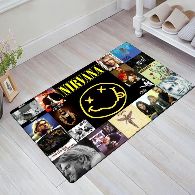 Nirvana Carpet Rug for Living Room Bedroom Home Sofa Decoration,Kids play Non-slip Floor Mat