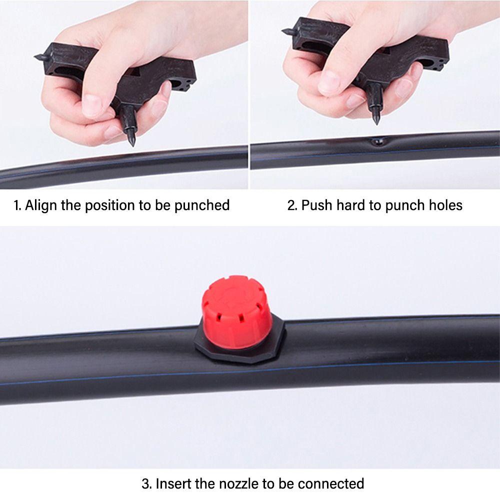 Drilling Accessories Holes Puncher Plastic Drip Irrigation Tube Punch Hole Punch  Home Garden