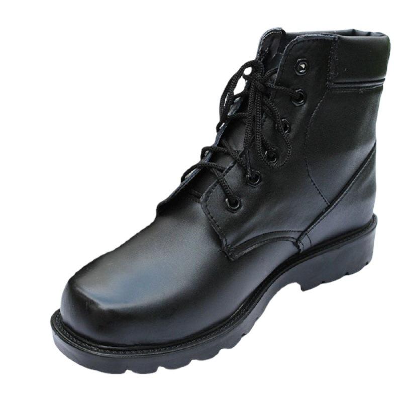 Мужские зимние хлопковые ботинки с шерстяной подкладкой — теплые зимние ботинки в стиле милитари для активного отдыха
