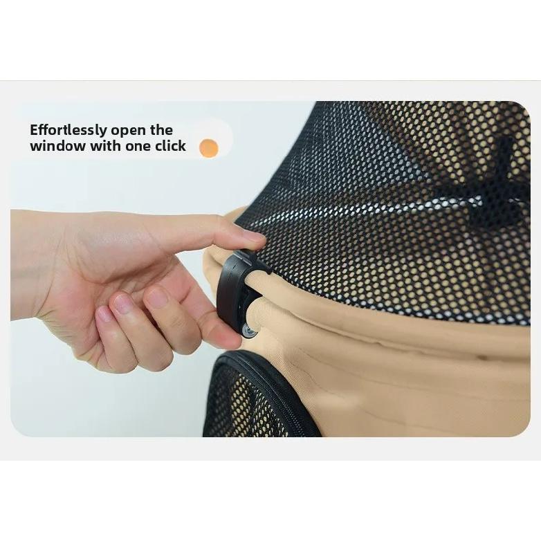 One Click Folding Pet Stroller Outdoor Cat Dog Portable Lightweight Stroller for Dog Dog Stroller Stroller for Dog Pet Stroller