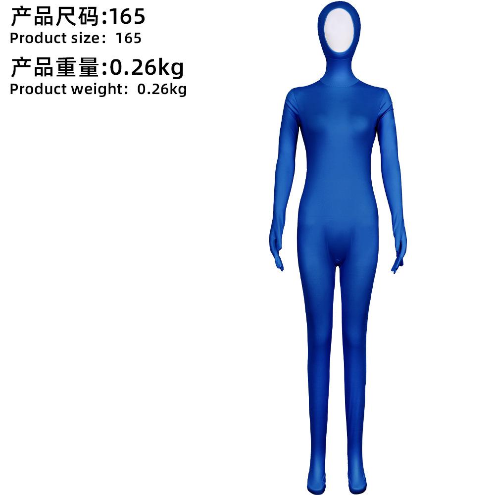 Old Reese Cos Uniform Halloween Transformation Elastane Jumpsuit Cosplay Tights Orange Jumpsuit Suit