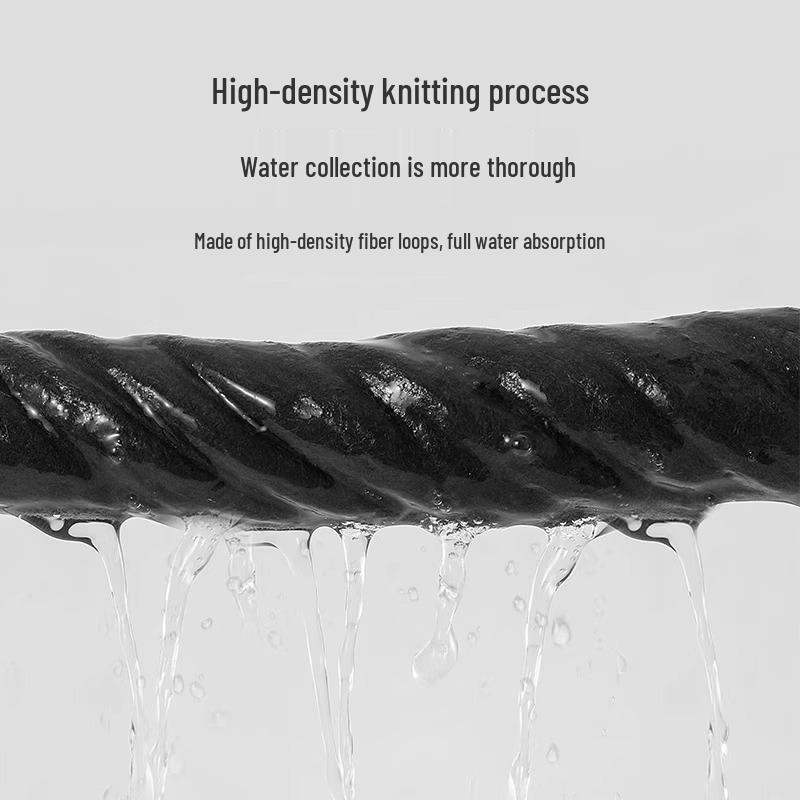 Волшебная безворсовая салфетка для чистки стекла без разводов - Толстая, впитывающая и не линяющая для зеркал