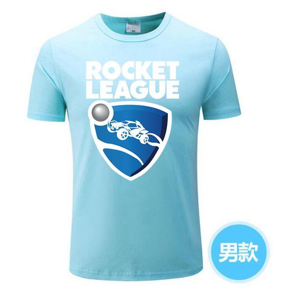 Унисекс 2023 Новая унисекс футболка Rocket League модная женская футболка