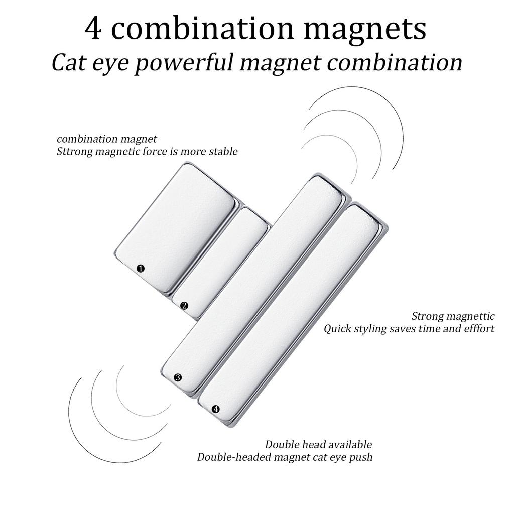 Многофункциональный магнит для дизайна ногтей, присоска, кошачий глаз, длинная полоска, магнит для французского кошачьего глаза, набор для маникюра