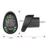 MESTEK Advanced RCD Electric Socket Tester Automatic Neutral Live Earth Wire Testing Circuit Polarity Detector Wall EU