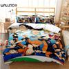 3D Pirnted Volleyball Haikyuu Duvet Cover Set Cartoon Kids Boys Bedding Set Bedclothes Girls Teens Quilt Cover Bed Linen Set