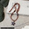 Maillard Vintage Handmade Acrylic Fabric Geometric Pattern Pull-out Scarf Necklace Niche High-end Sense Chain Winter Women