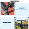 Bike Front Mount Child Seat Adjustable Sponge Front Mounted Bicycle Seats Fit for Most Types of Bicycles