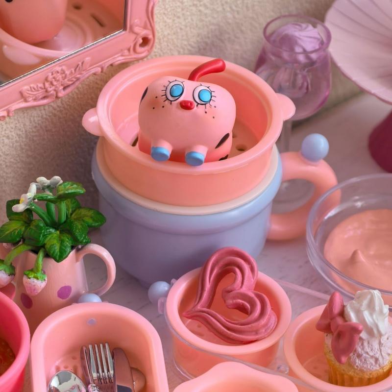 4Pcs Miniature Dollhouse Kitchen Accessory Set Realistic Tiny Fruit Vegetable Washing Basket Basin for DIY Doll House Scene Decor
