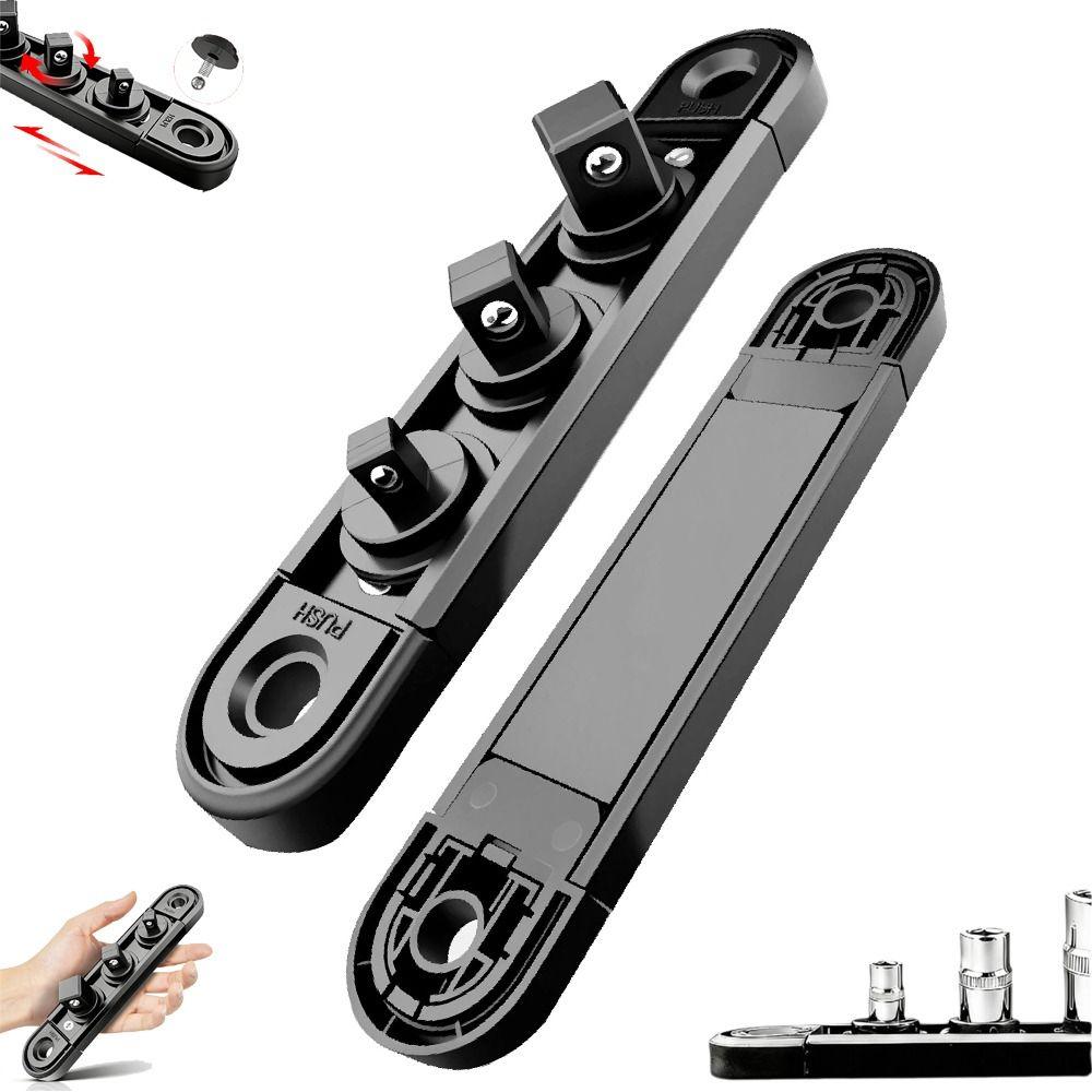 Mini Socket Storage Rack Portable Tool Storage Strip  for Garage Tool Socket Storage Display