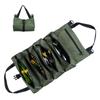 Canvas Tool Kit, Carpentry, Electrician, Specialized Maintenance Storage Bag, Roll, Car Tool Bag, Portable Tool Kit