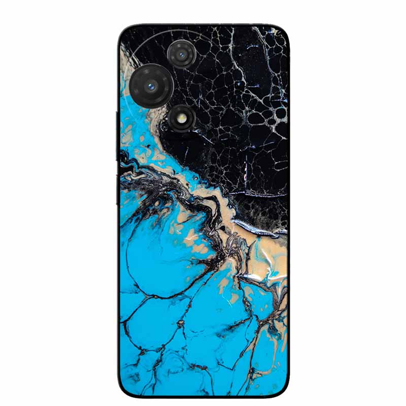 Funda For TCL 60 R 5G T519H Case Marble Painted Silicone Back Cover Cases For TCL 60R Soft Black TPU Funda TCL60R 5G Lion Coques