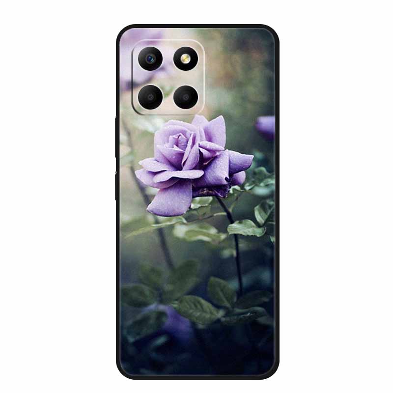 Чехол для телефона Honor X7d 5G 2025 Задняя крышка Чехол X 7 d Ударопрочный Черный Силикон Мягкий Чехол Для Honor 400 Smart Play 10T 5G Чехол