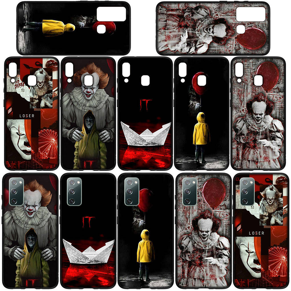 Для iPhone 17 16 15 Xiaomi Poco F7 F8 X7 X6 C85 C75 C71 M8 Redmi Note 14 13 12 11 Pro Max 14C 13C 15C A4 Чехол для телефона Пеннивайз Обложка по книге Стивена Кинга «Оно»