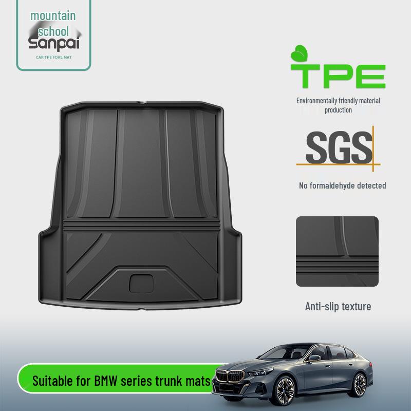 Индивидуальные коврики в багажник из ТПЭ для BMW i3/i5/X5/X5L/X1/3 серии/5 серии