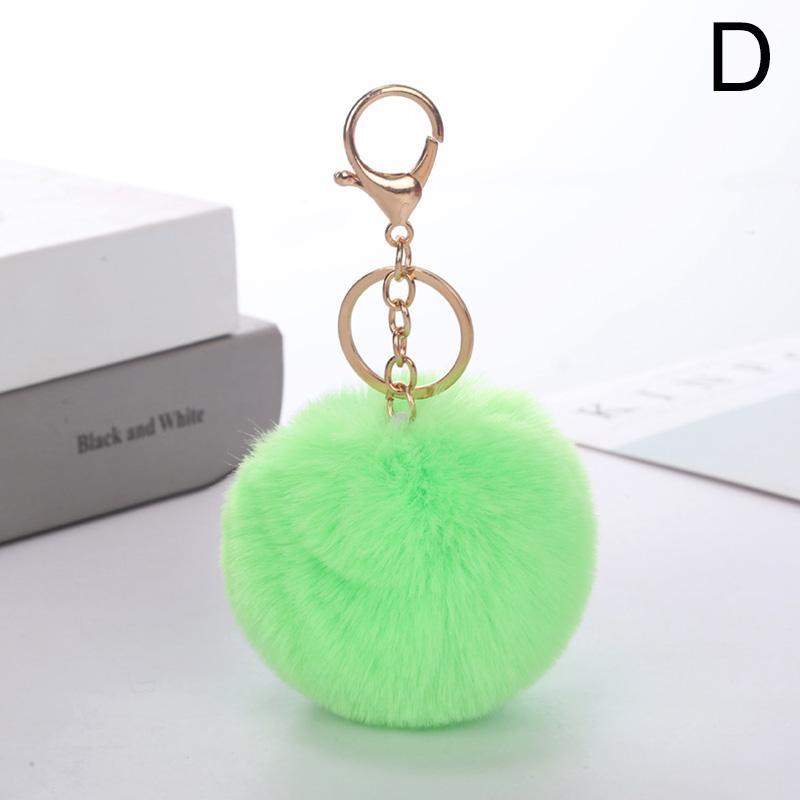 1 шт. автомобильные украшения брелки меховые пушистые плюшевые шарики сумочка ювелирные изделия женские подвески брелок мода